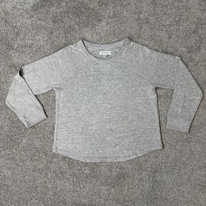 NWT Live Love Lounge Sweater Womens Large Gray Knit Pullover Soft Cozy Lounge